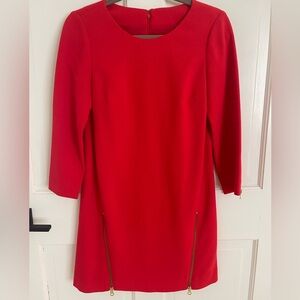 JCrew zipper detail dress.